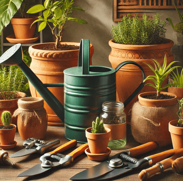 Tools for a tropical urban garden