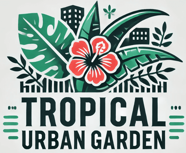 tropical urban garden logo